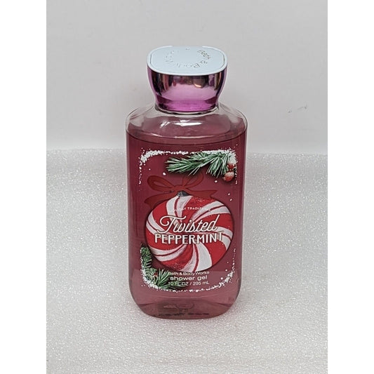 Bath & Body Works Twisted Peppermint Holiday Traditions Shower Gel 10 oz