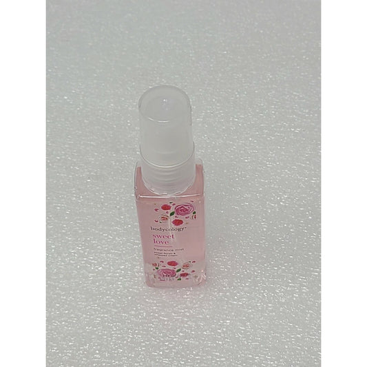 BODYCOLOGY Sweet Love Fragrance Mist 1 fl oz/30 ml Travel Size