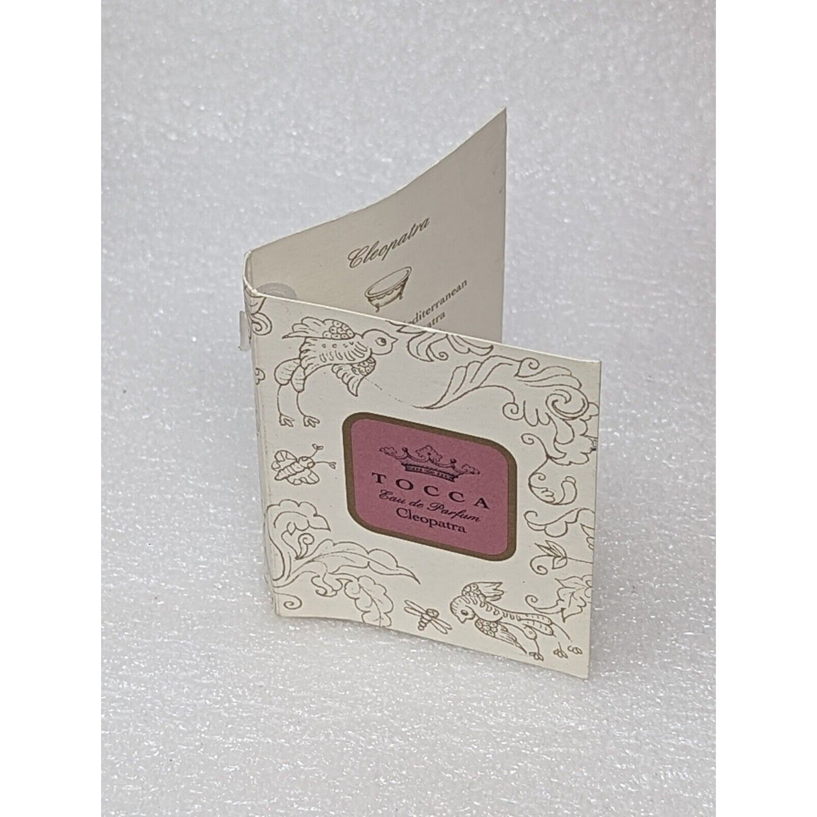 Tocca Eau De Parfum Perfume Sample Spray EDP Cleopatra .05 Oz / 1.5 mL ...