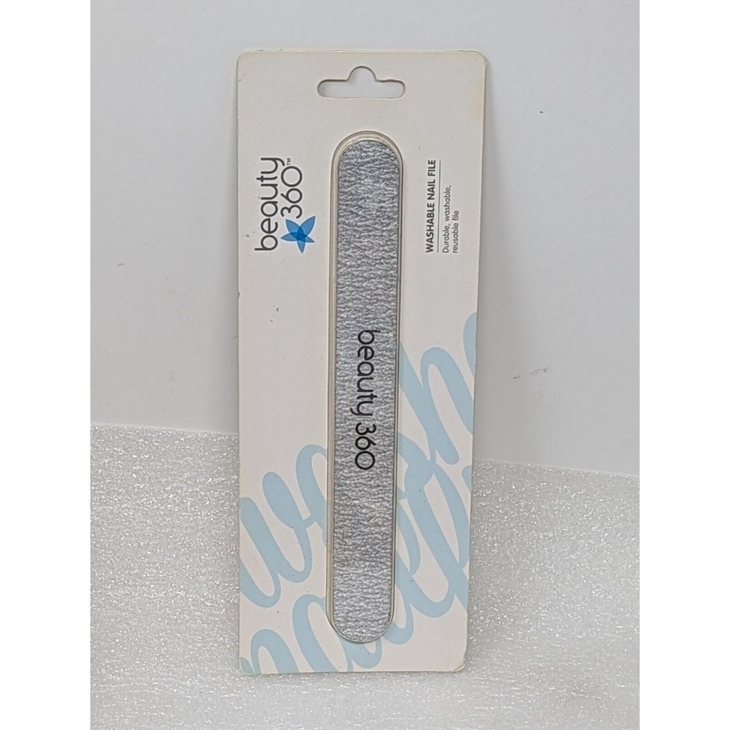 Beauty 360 Washable Nail File Durable Washable Reusable