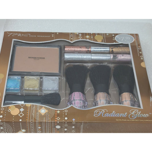 The Color Workshop Radiant Glow Makeup Set Collection Cosmetics