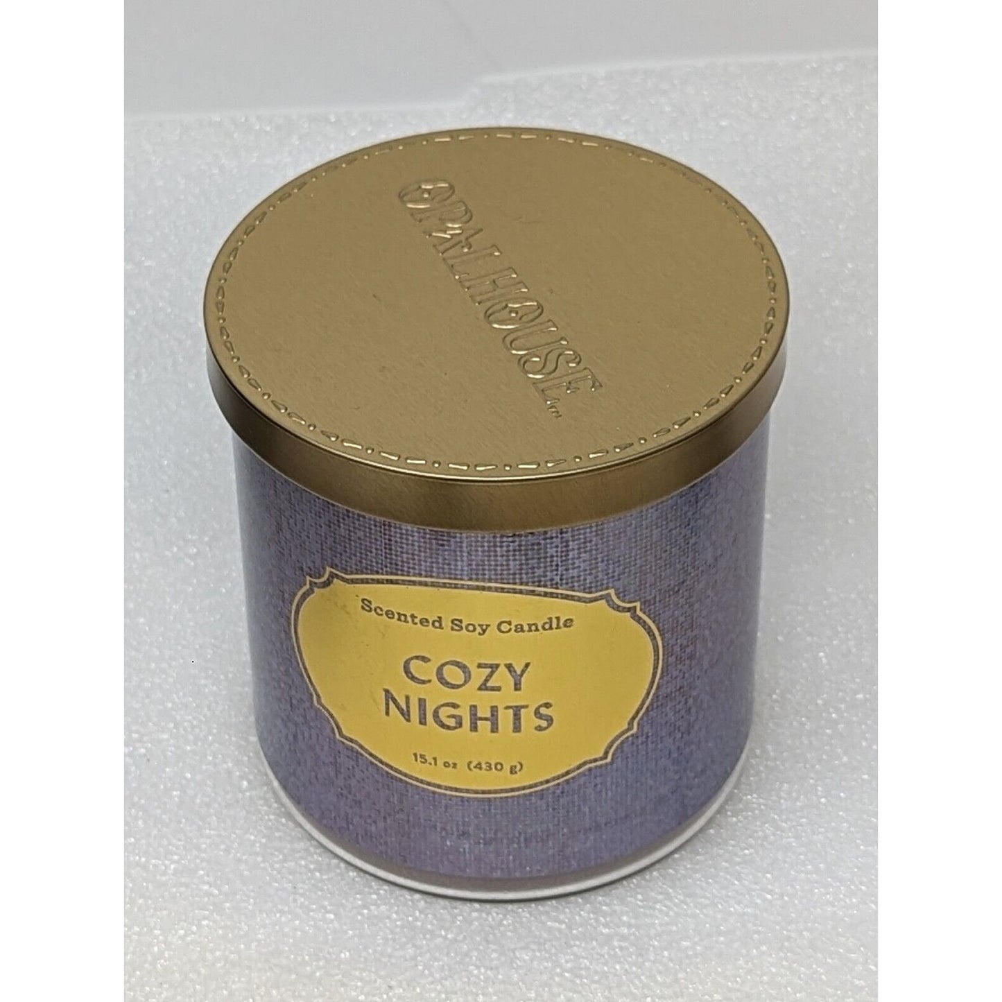 Opalhouse Opal House Scented Soy Candle Cozy Nights 15.1 oz Fall & Winter