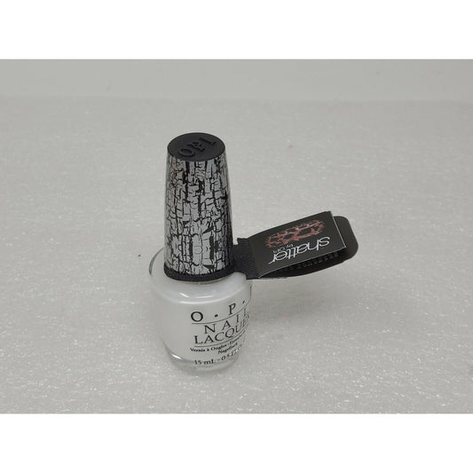 OPI Nail Polish Lacquer White Shatter - 0.5 oz