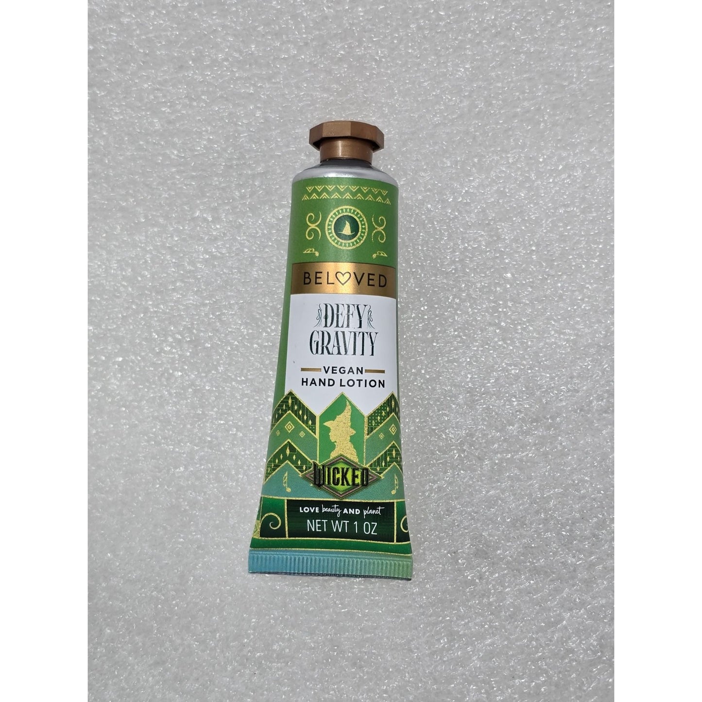 Beloved Defy Gravity Vegan Hand Lotion Wicked 1 Oz Travel Size Moisturizer