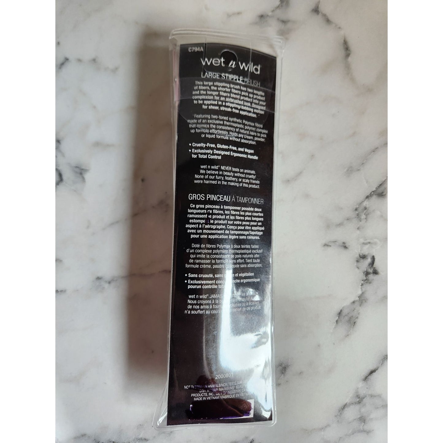 Wet N Wild Large Stipple Brush Cruelty-Free Vegan Makeup Applicator