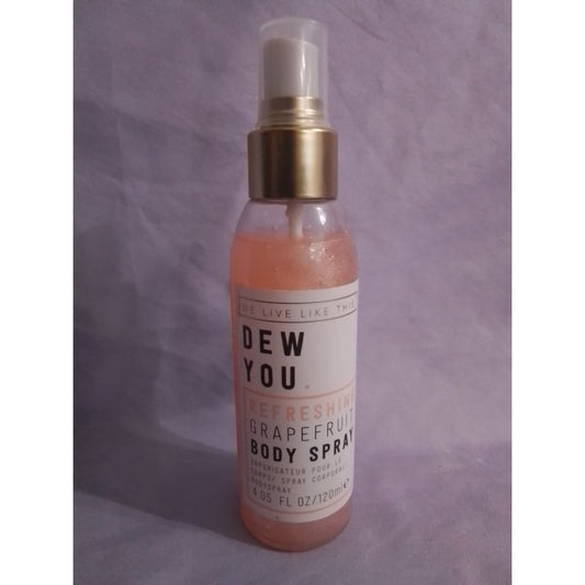 Dew You Refreshing Grapefruit Body Spray 120ml / 4.05 fl oz - Invigorating Mist