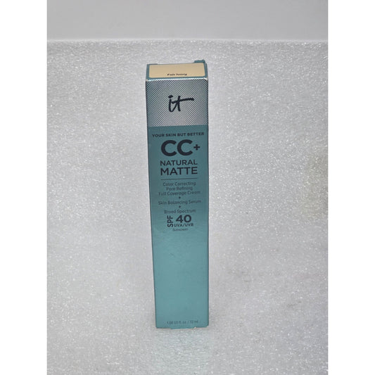 It Cosmetics Your Skin But Better CC+ Cream SPF40 Fair Ivory Matte Full Coverage