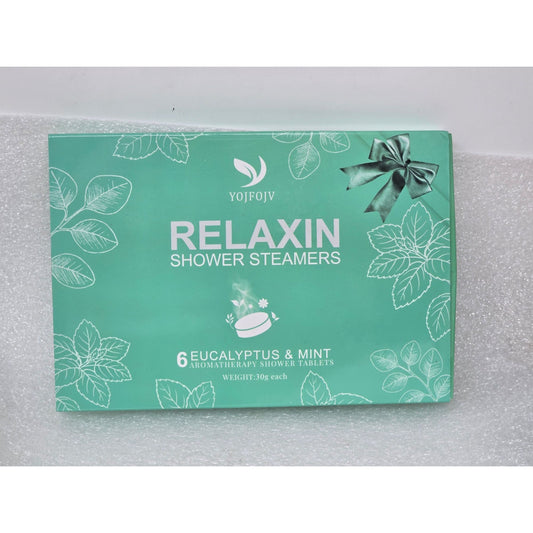 Relaxin Eucalyptus & Mint Aromatherapy Shower Steamers 6 Tablets 30g Each