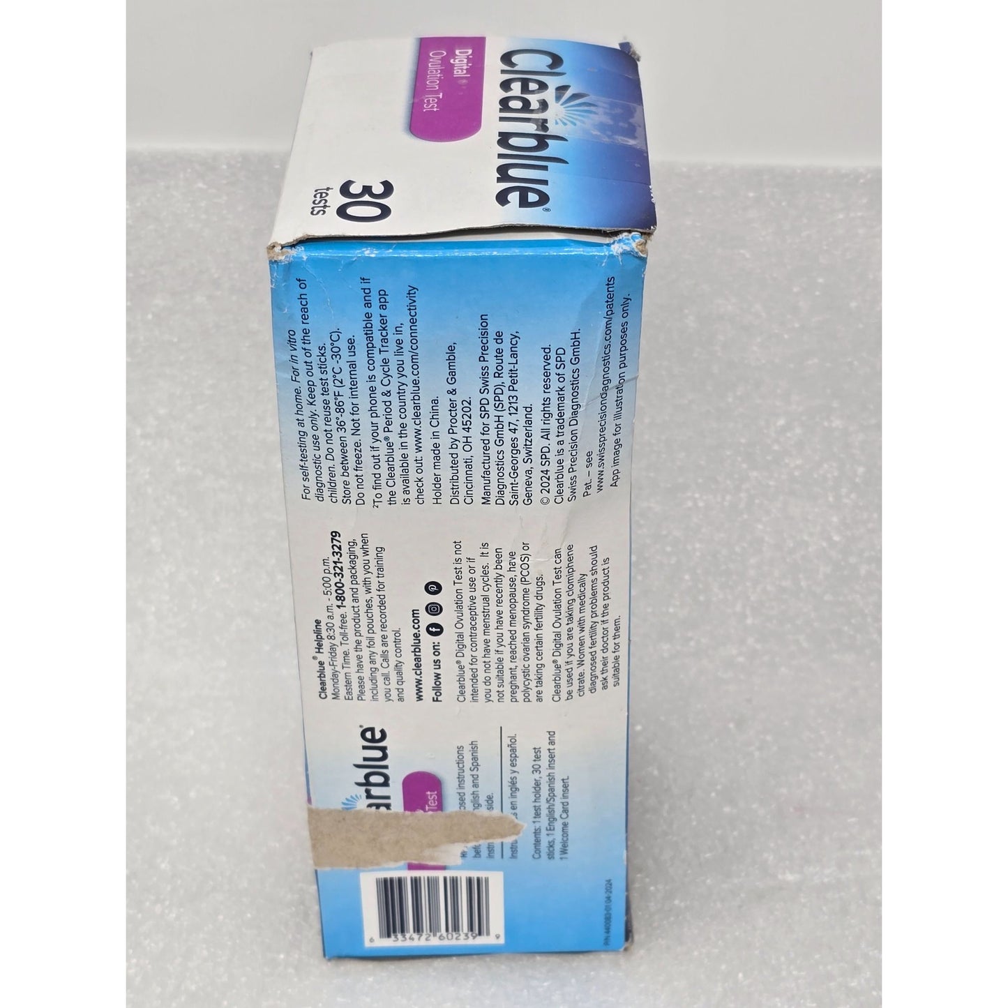 Clearblue Digital Ovulation Test 30 Count