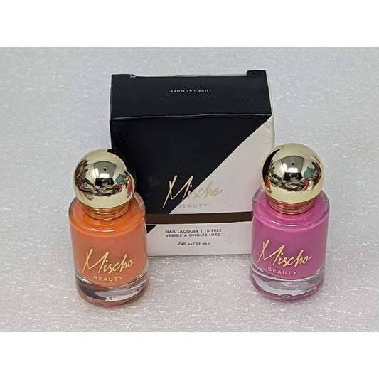 Mischo Beauty Nail Lacquer Polish Duo Love On Top & XO