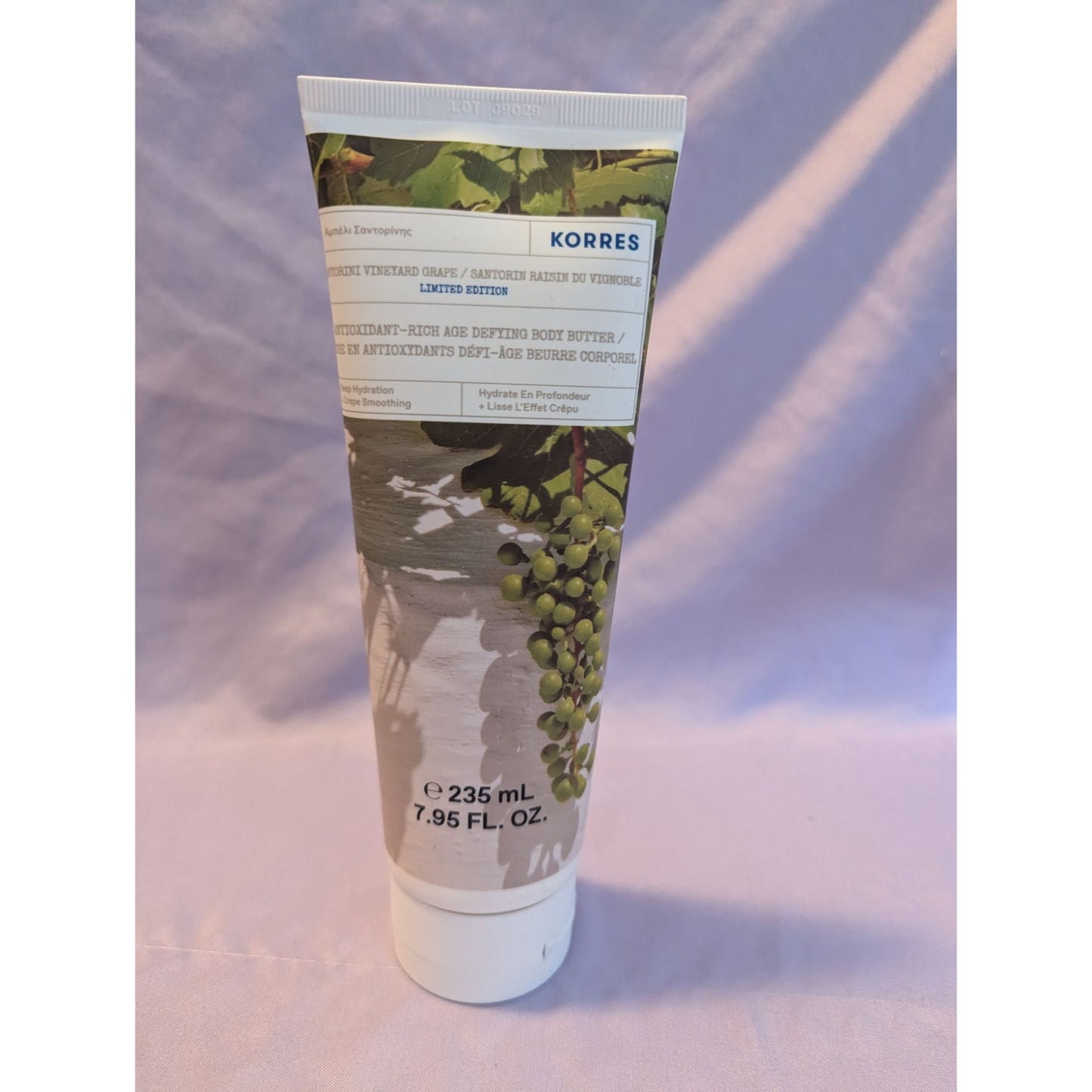 Korres Santorini Vineyard Grape Antioxidant-Rich Age Defying Body Butter 7.95 oz