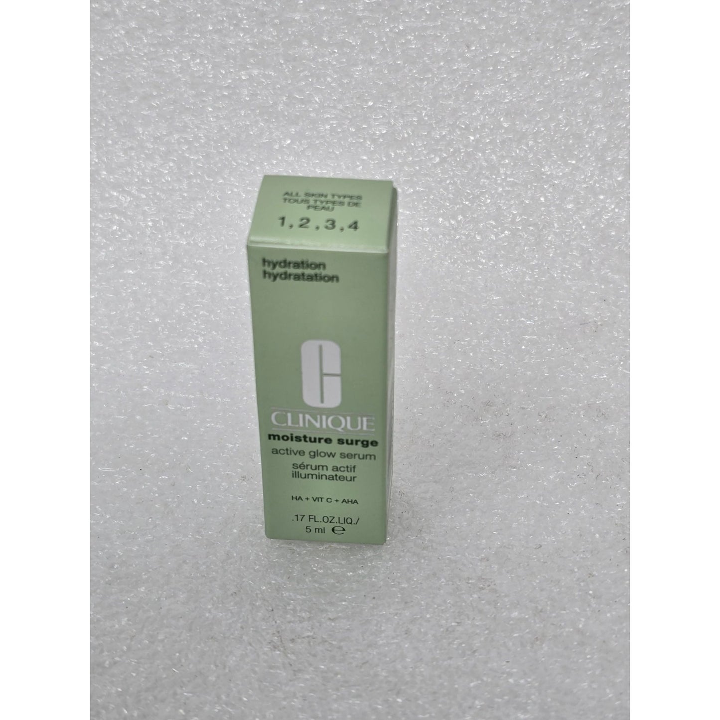 Clinique Moisture Surge Active Glow Serum 5Ml Hydration For All Skin Types