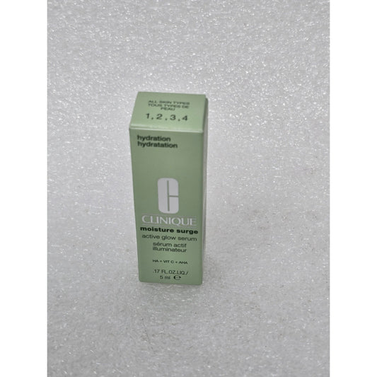 Clinique Moisture Surge Active Glow Serum 5Ml Hydration For All Skin Types