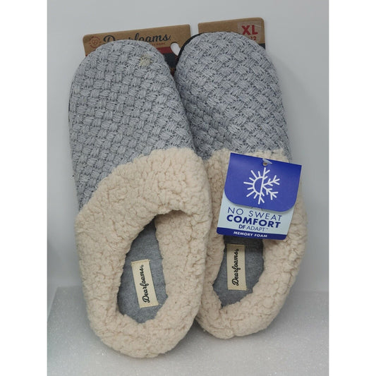 Dearfoam Men's Memory Foam Slippers Size XL Extra Large 11/12