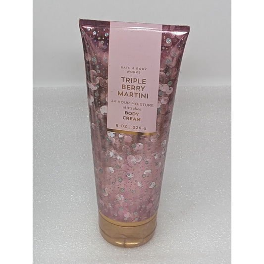 Bath & Body Works Triple Berry Martini Ultra Shea Body Cream 8 oz