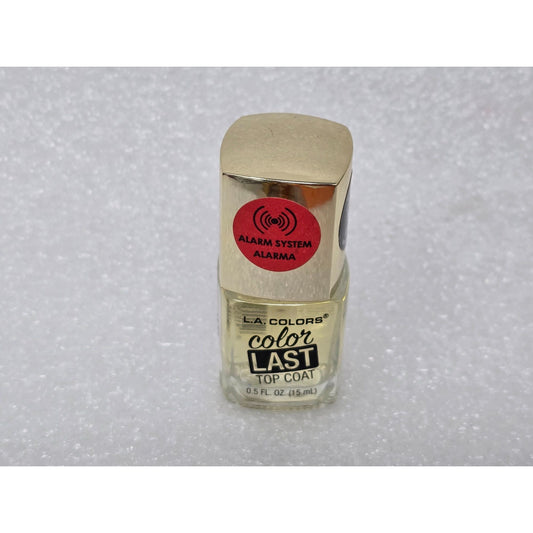 L.A. Colors Color Last Crystal Top Coat 0.5 Fl Oz Nail Polish CNP71