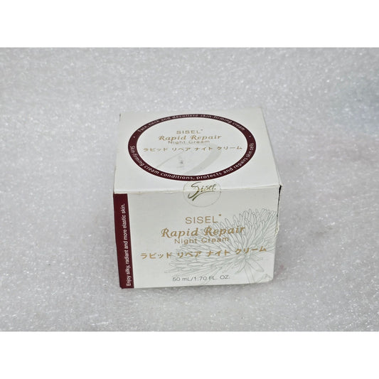 Sisel Rapid Repair Night Cream 50ml - Skin Firming & Repair For Face & Neck