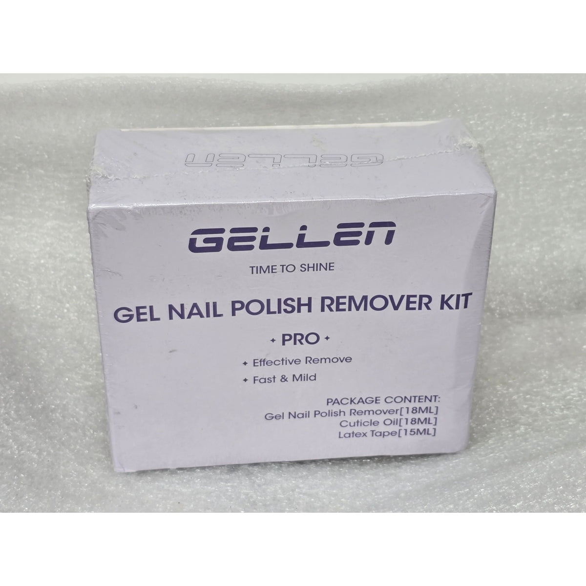 Gellen Gel Nail Polish Remover Kit Cuticle Oil & Latex Tape Fast & Mild Removal