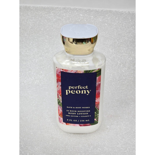 Bath & Body Works Perfect Peony Body Lotion 8 Fl Oz With Shea Butter & Vitamin E