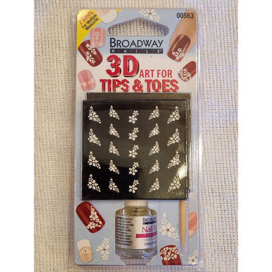 Broadway Nails 3D Art For Tips & Toes Floral Design Kit