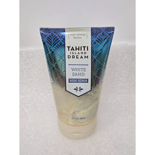 Tahiti Island Dream White Sand Body Scrub By Bath & Body Works 7 Oz Exfoliating
