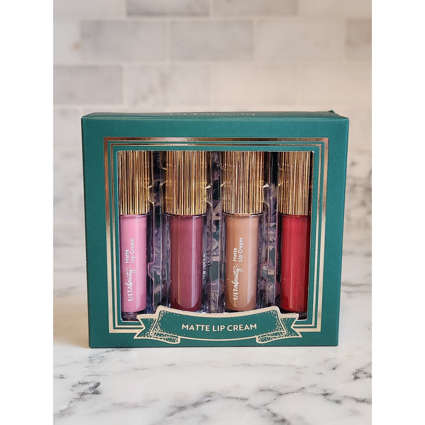 Ulta Beauty Lip Library 16-Piece Set Matte Lip Cream & Lip Stain Gloss
