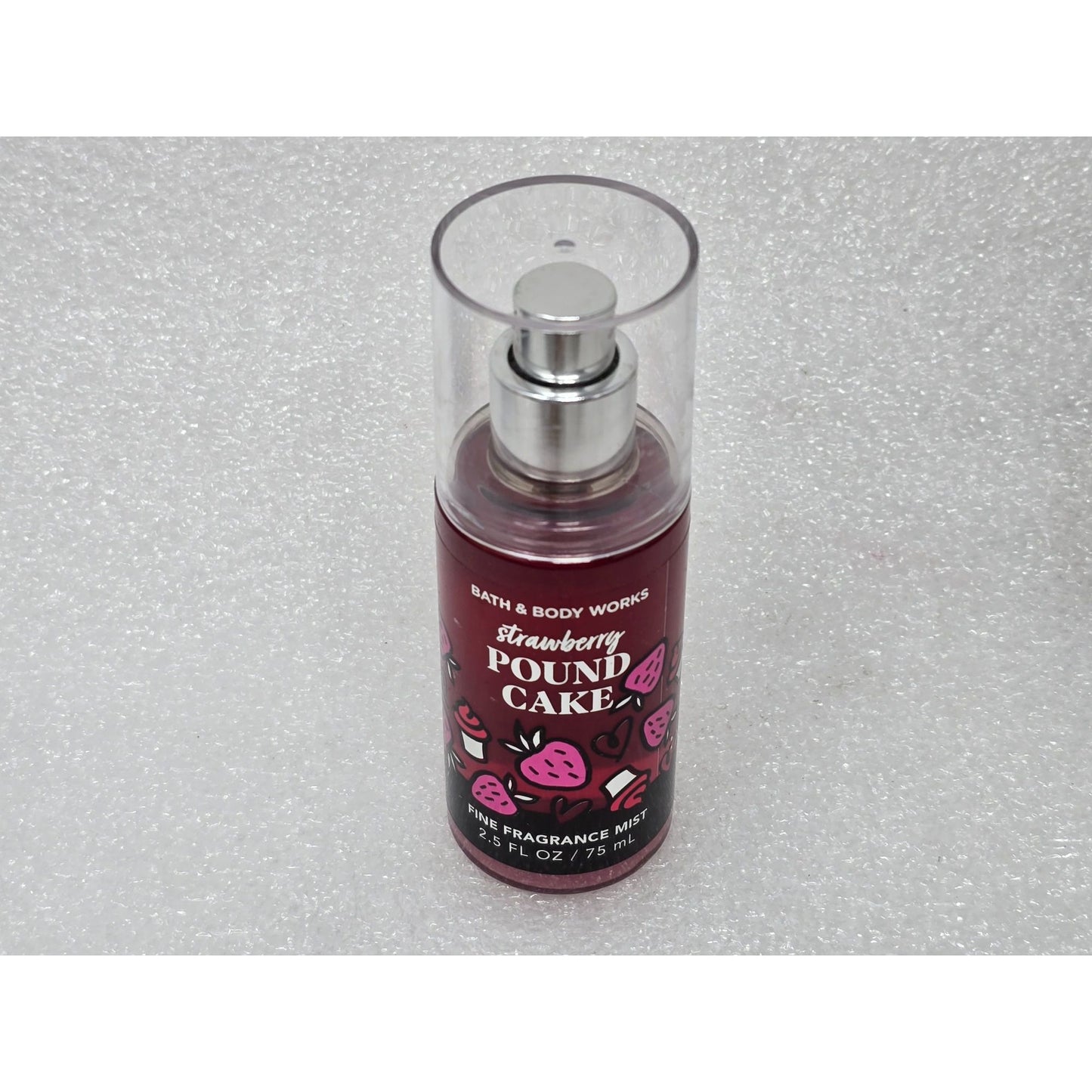 Bath & Body Works Strawberry Pound Cake Fine Fragrance Mist 2.5 Fl Oz