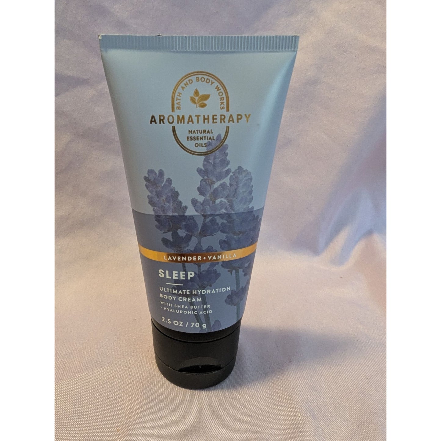 Bath & Body Works Aromatherapy Lavender & Vanilla Sleep Body Cream 2.5 Oz