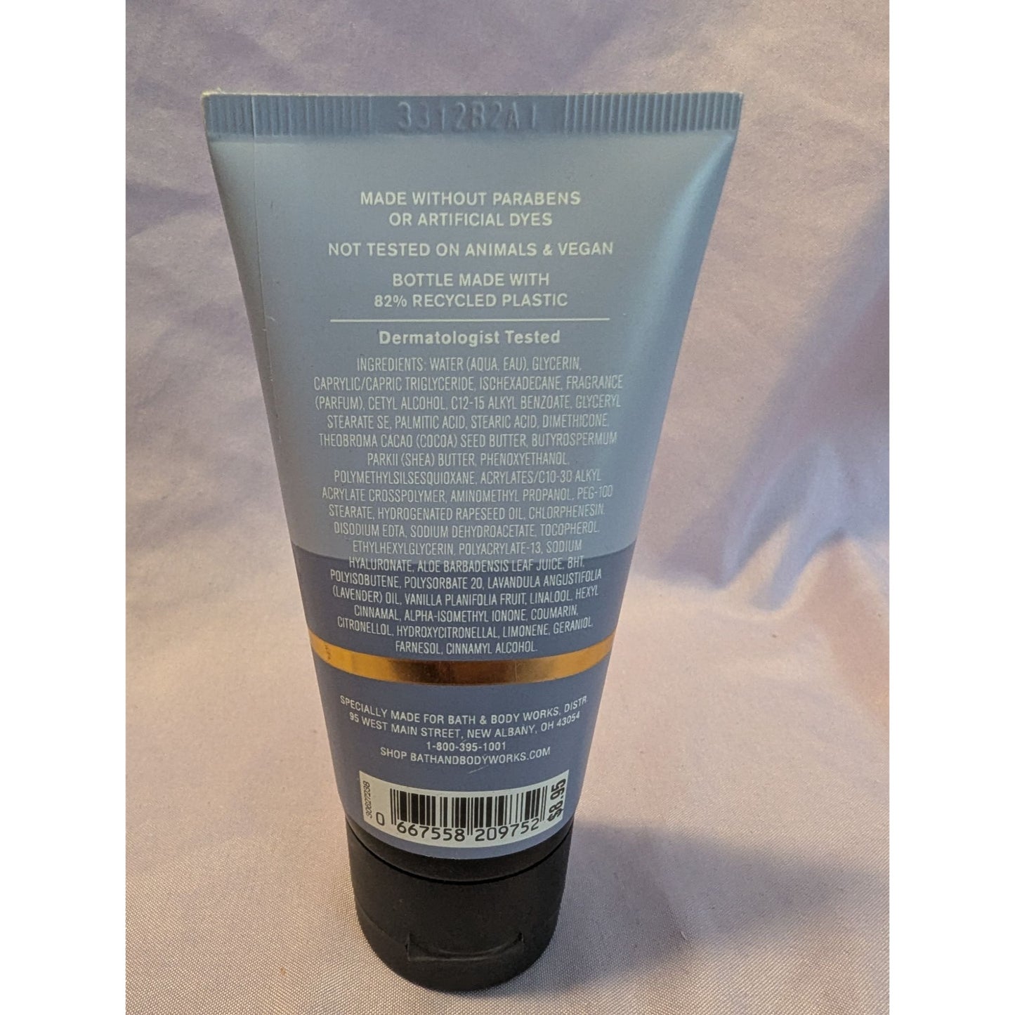 Bath & Body Works Aromatherapy Lavender & Vanilla Sleep Body Cream 2.5 Oz