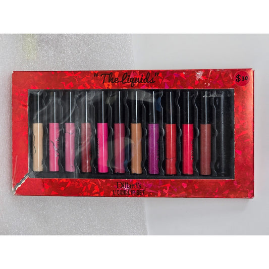 Dillard's The Liquids Liquid Lip Gloss Set (Only includes 11)