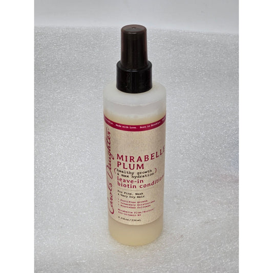 Carols Daughter Mirabelle Plum Leave-In Biotin Conditioner 8 Oz Fine Dry Hair