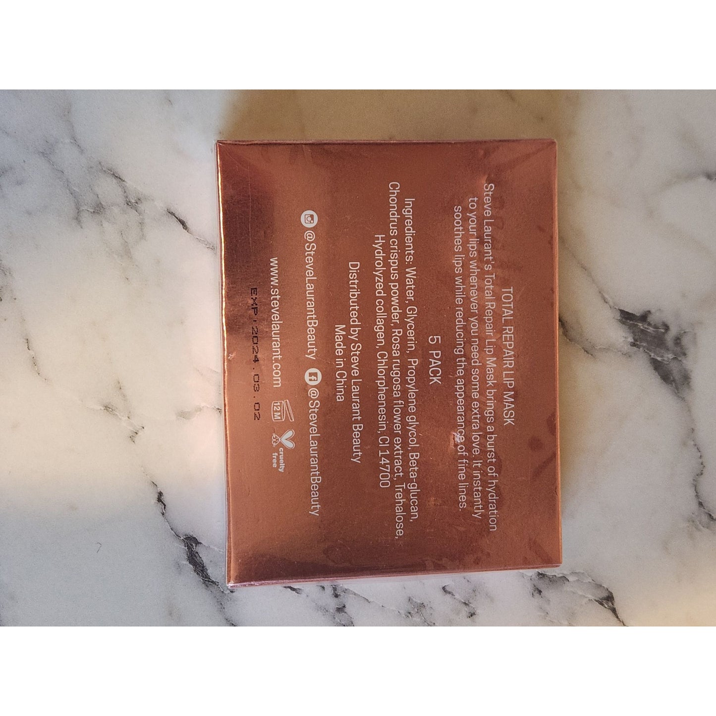 Steve Laurant Total Repair Lip Mask 5-Pack