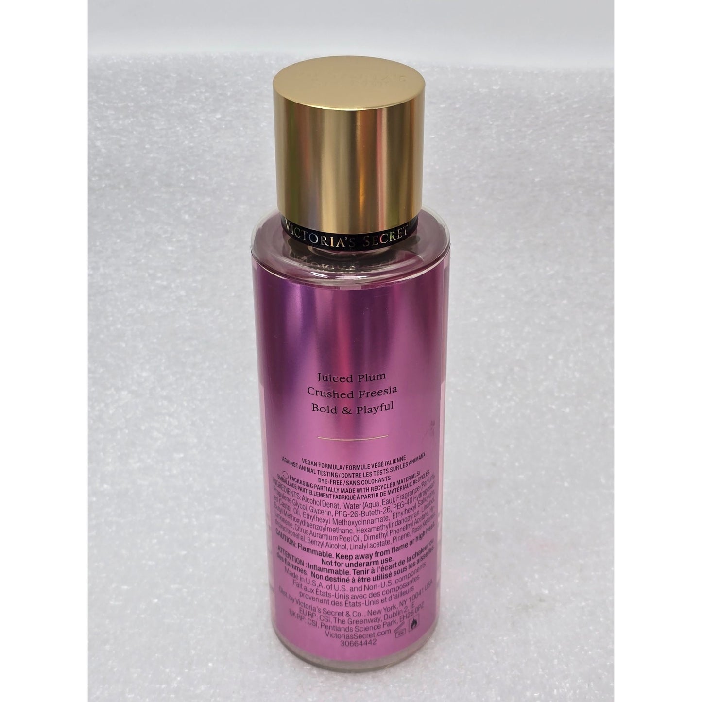 Victoria's Secret Pure Seduction Fragrance Mist Juiced Plum & Crushed Freesia
