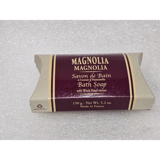 L'Occitane Magnolia Bath Soap 150g With Witch Hazel Extract Made In France