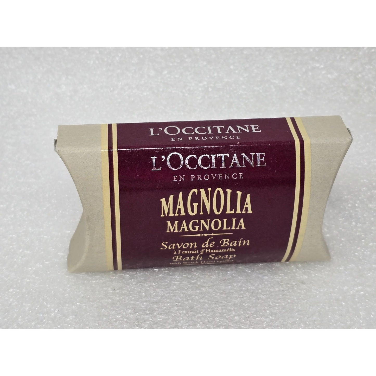 L'Occitane Magnolia Bath Soap 150g With Witch Hazel Extract Made In France