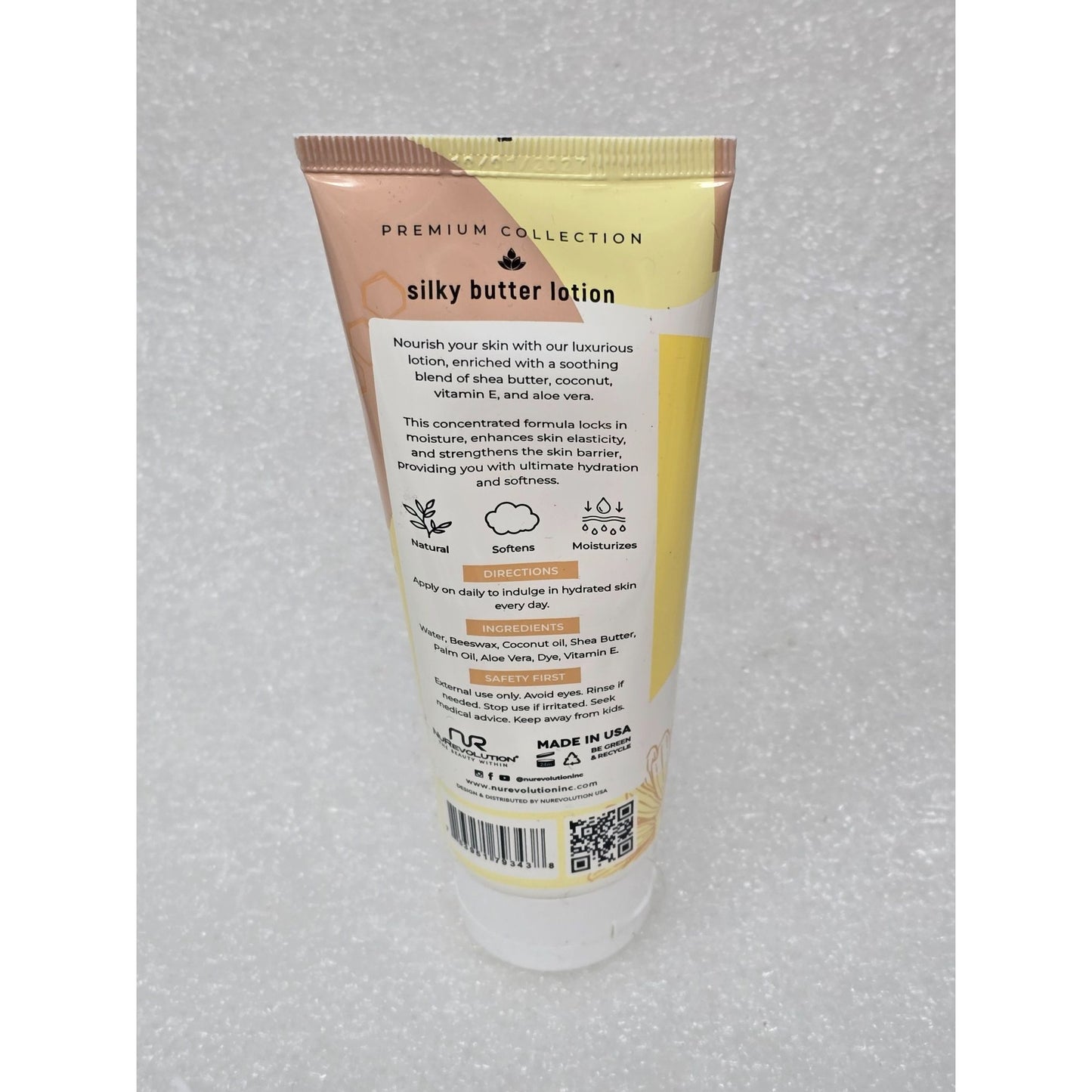 Bare Sock Honey & Milk Silky Butter Lotion 100ml 3.4 oz