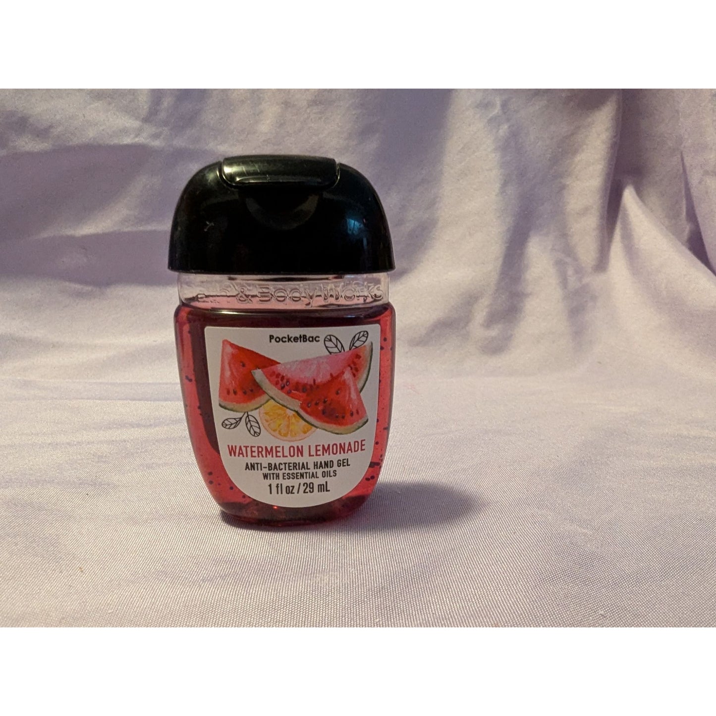 Bath & Body Works PocketBac Watermelon Lemonade Anti-Bacterial Hand Gel 1 Fl Oz