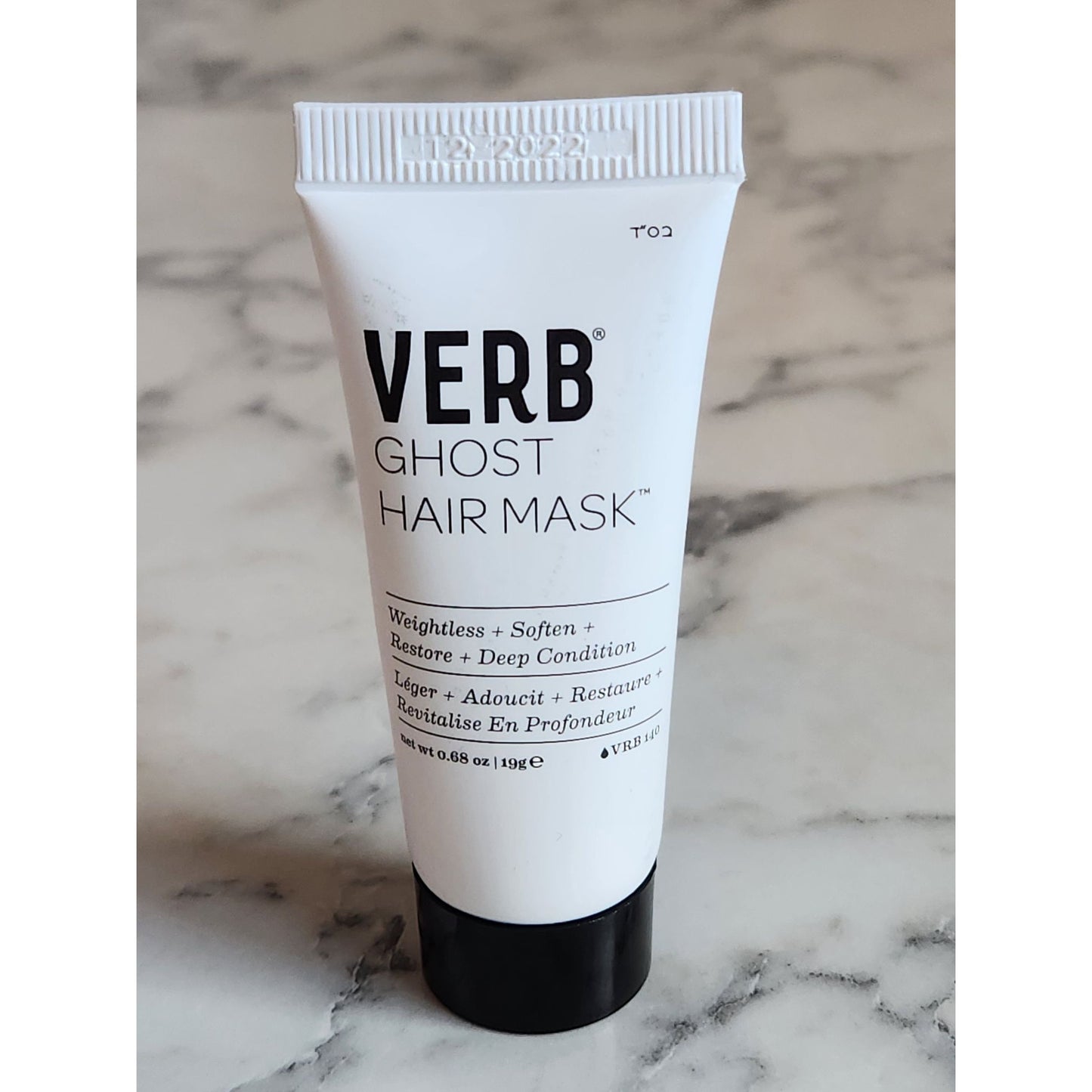 Verb Ghost Hair Mask 0.68 Oz Tube - Weightless Softening & Deep Conditioning