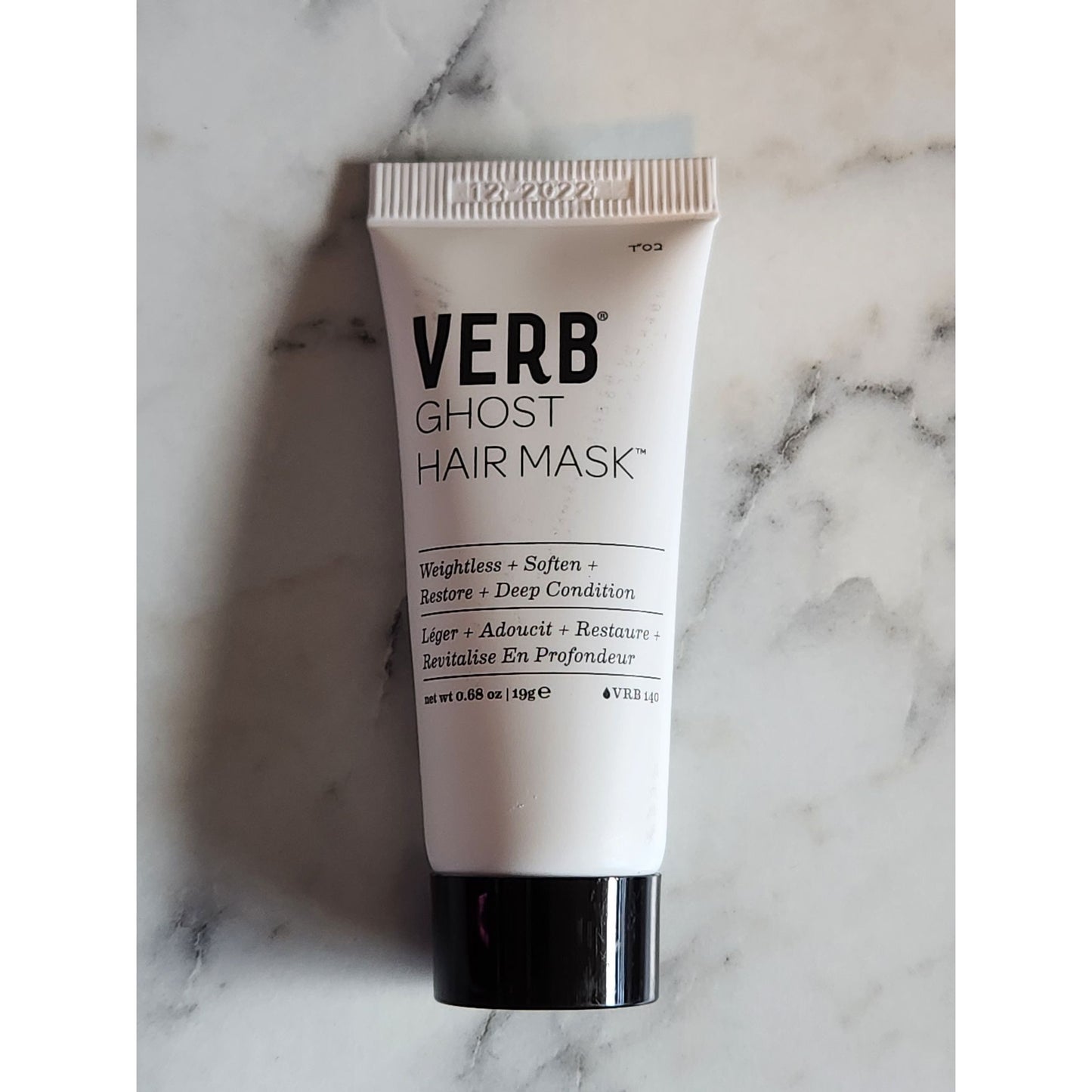 Verb Ghost Hair Mask 0.68 Oz Tube - Weightless Softening & Deep Conditioning