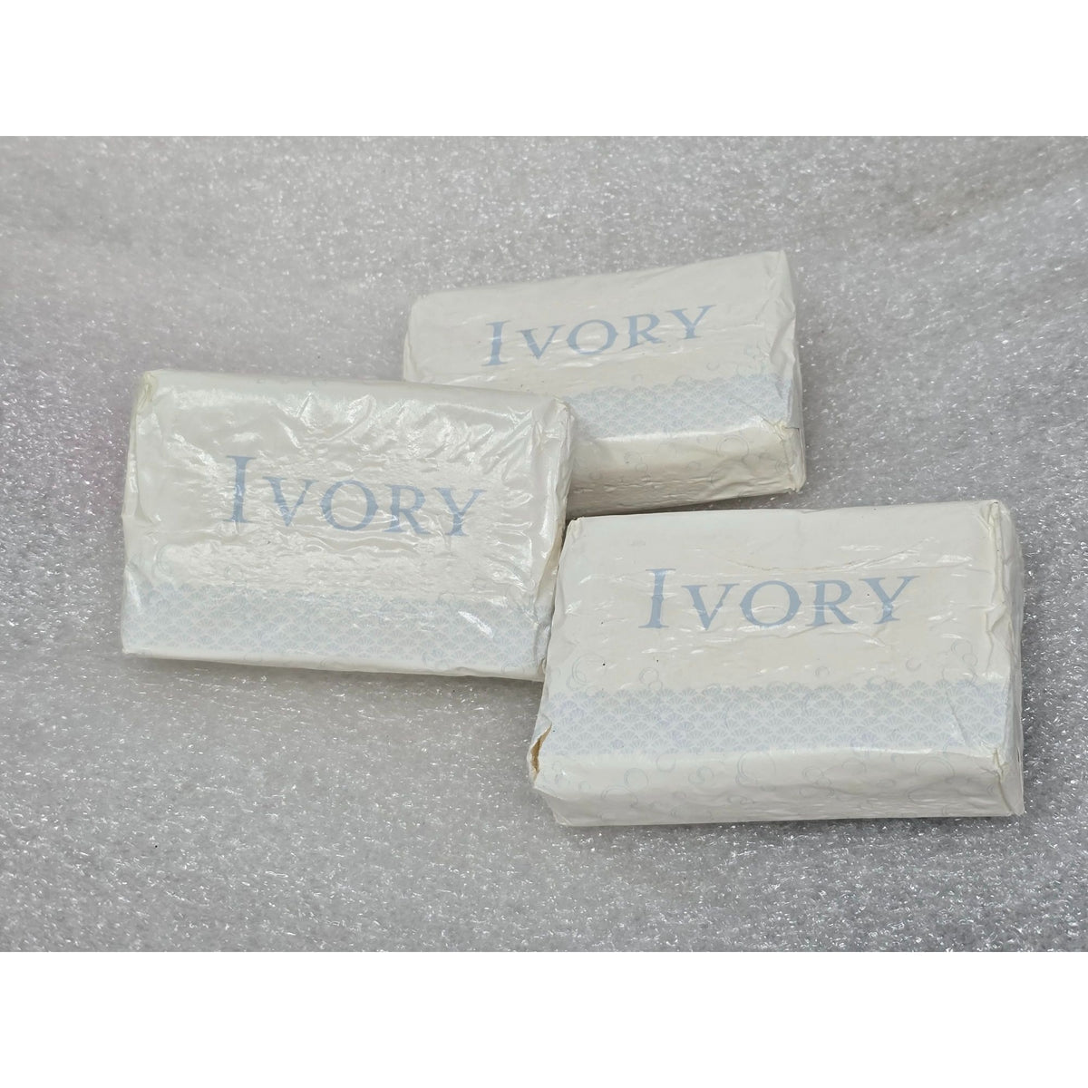 Vintage Ivory Bar Soap Lot Of 3 Individually Wrapped Bars