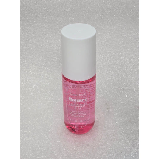Nature Well Bouncy Hair & Body Fragrance Mist 3 Oz Tuberose Grapefruit Lychee