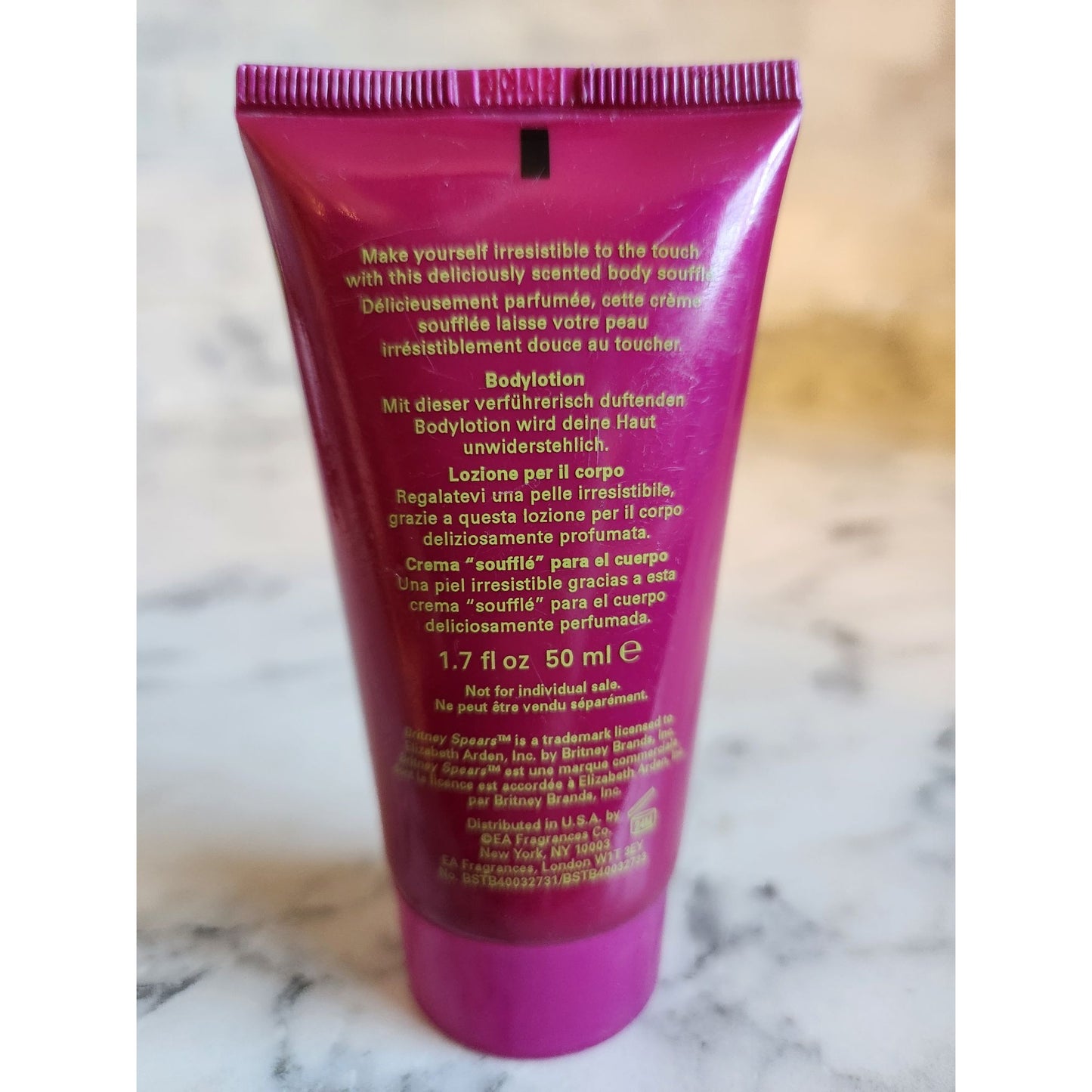 Britney Spears Fantasy Body Soufflé 1.7 Fl Oz Work Your Magic Scented Lotion