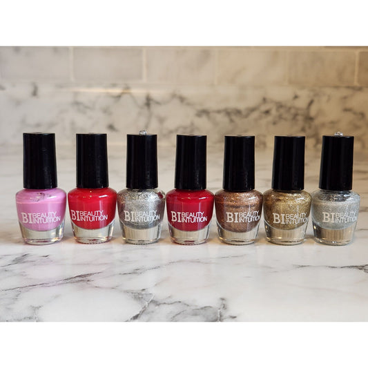 Beauty Intuition Nail Polish Collection 7-Piece Set  Assorted Colors