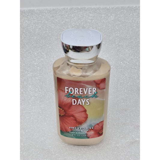 Bath & Body Works Forever Beach Days Body Lotion 8 Fl Oz Shea & Vitamin E