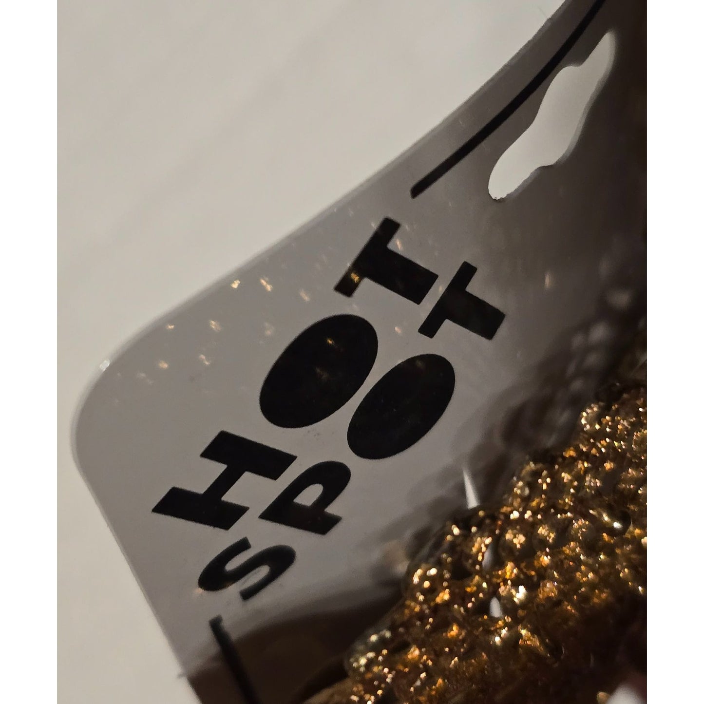 Vintage Gold-Tone Filigree Bow Hair Clip