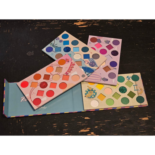 EyeSeek Cool Fruit Feast Eyeshadow Palette 64 Colors Vibrant Matte & Shimmer