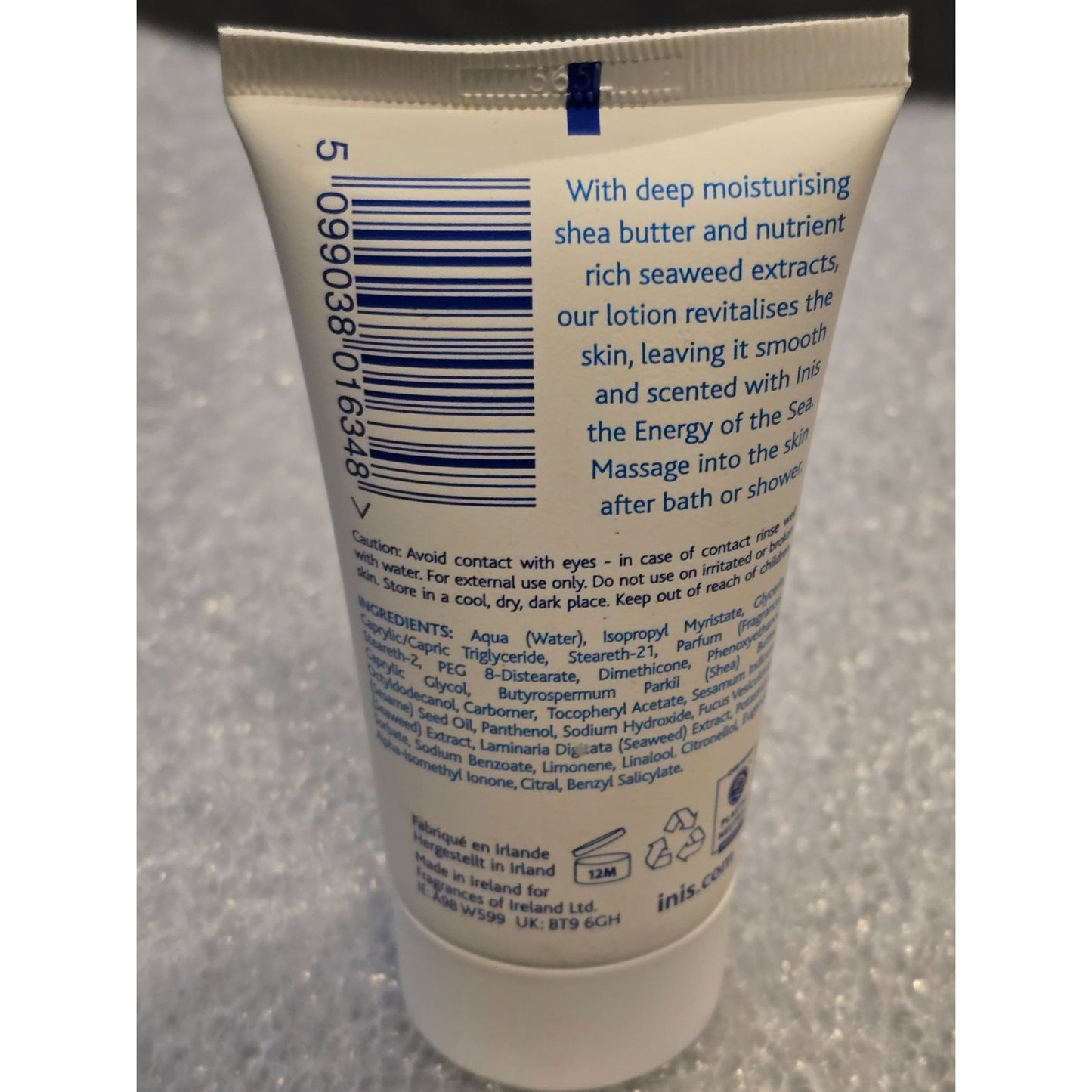 Inis Revitalising Body Lotion With Seaweed Extracts 85ml 2.9 oz