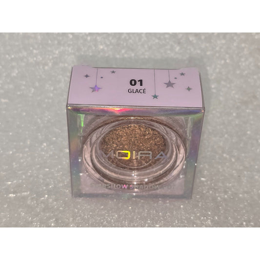 Moira Starshow Eyeshadow Pot 01 Glacé  Gold Shimmer