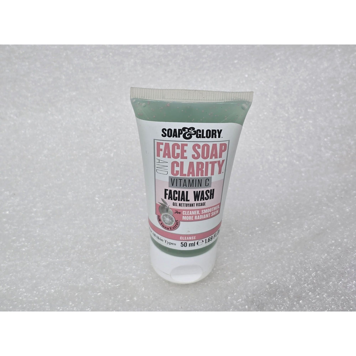 Soap & Glory Face Soap And Clarity Vitamin C Facial Wash 1.69 oz Travel Size