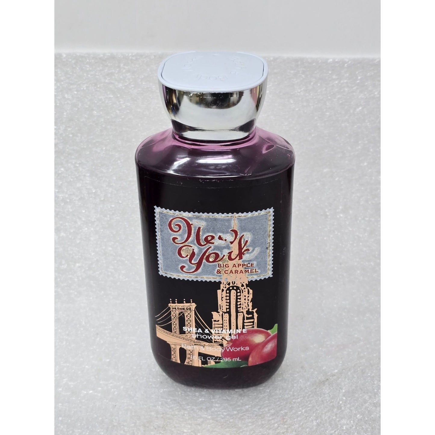 Bath & Body Works New York Big Apple & Caramel Shea & Vitamin E Shower Gel 10 Oz